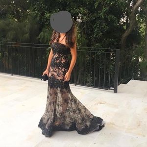 Sherry Hill Lace gown